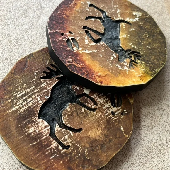 Rustic Primitive Coasters - Picture 4 of 8